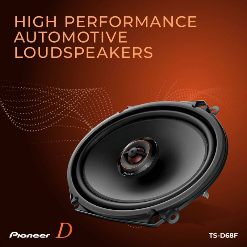 Altavoces para coche Pioneer TS-D68F Serie D 6x8 de 2 vías