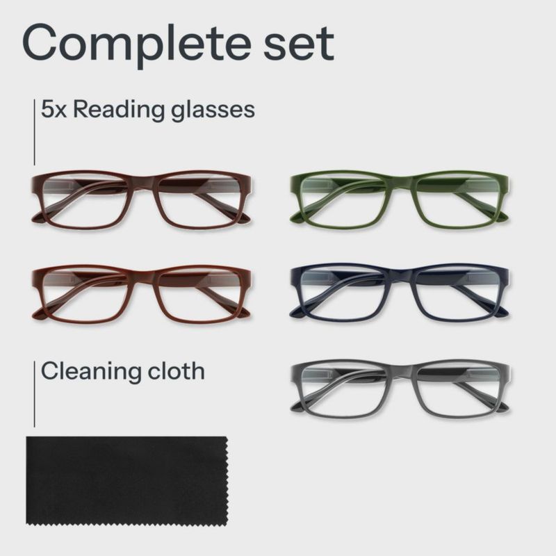 Gafas de Lectura Gaoye 1.25 con Protección de Luz Azul