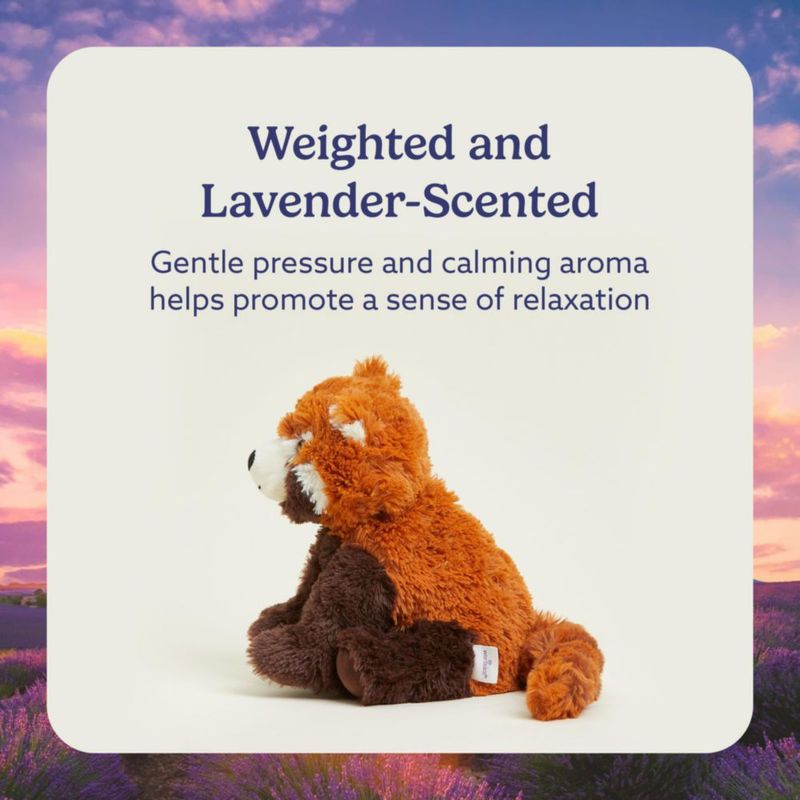 Animal de peluche Warmies Red Panda apto para microondas y pesado