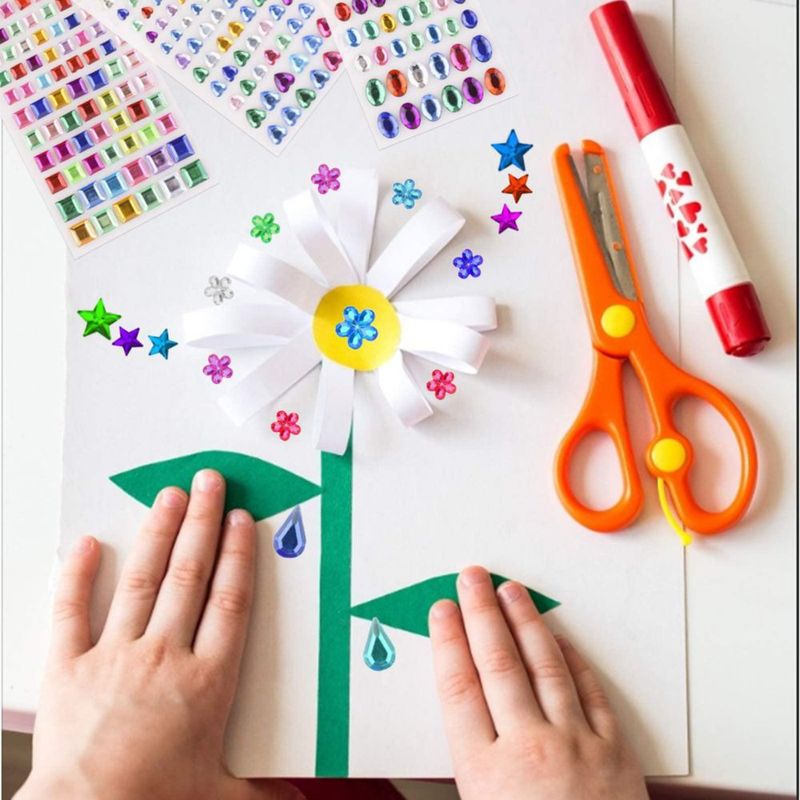Pegatinas de Strass FEMBW 1200+ Piezas para Manualidades DIY