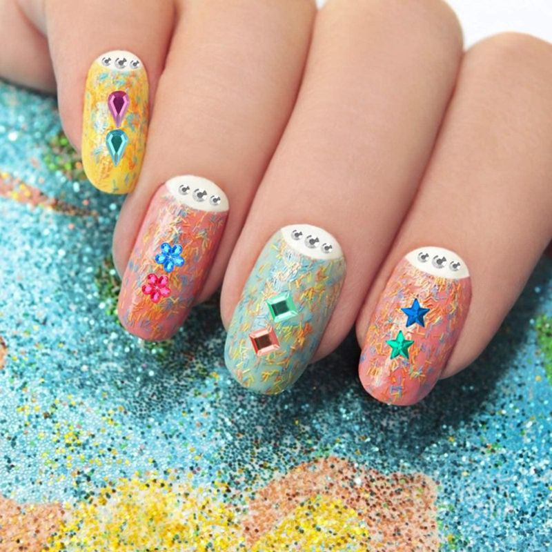 Pegatinas de Strass FEMBW 1200+ Piezas para Manualidades DIY