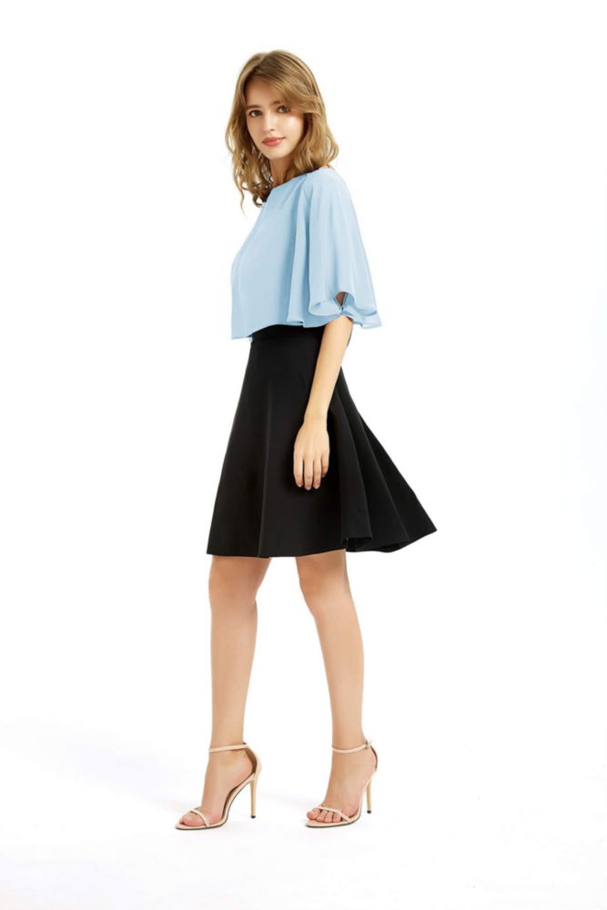 Chal BUCUXE de Chifón para Mujer - Capa para Vestido de Noche
