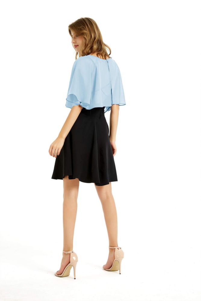 Chal BUCUXE de Chifón para Mujer - Capa para Vestido de Noche