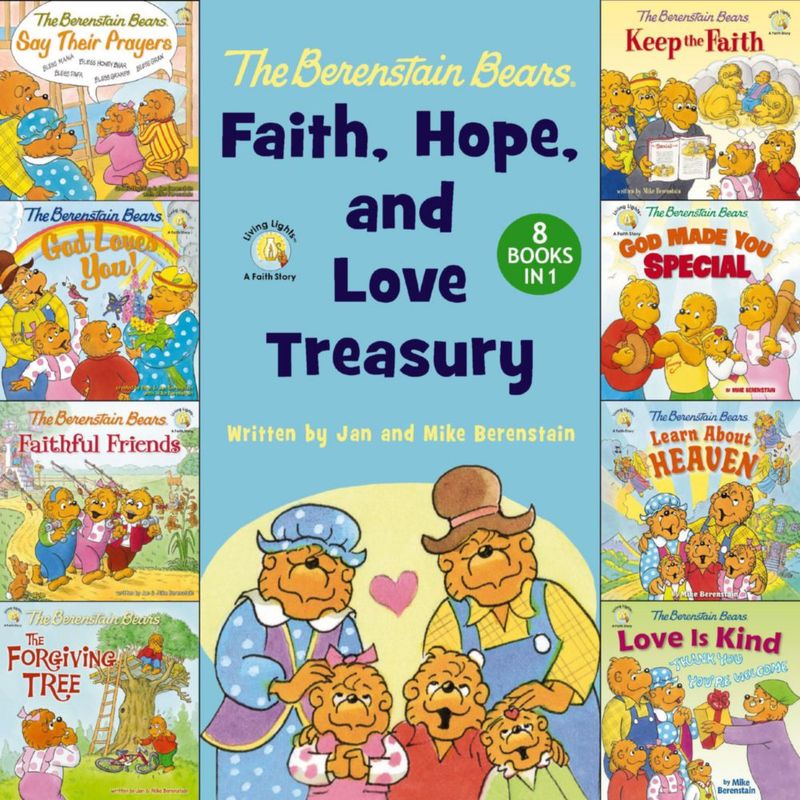 Libro HarperCollins Berenstain Bears: Tesoro 8‑en‑1