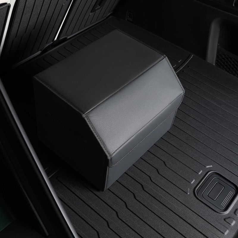 Organizador de Maletero de Coche Aerovia de Cuero Plegable