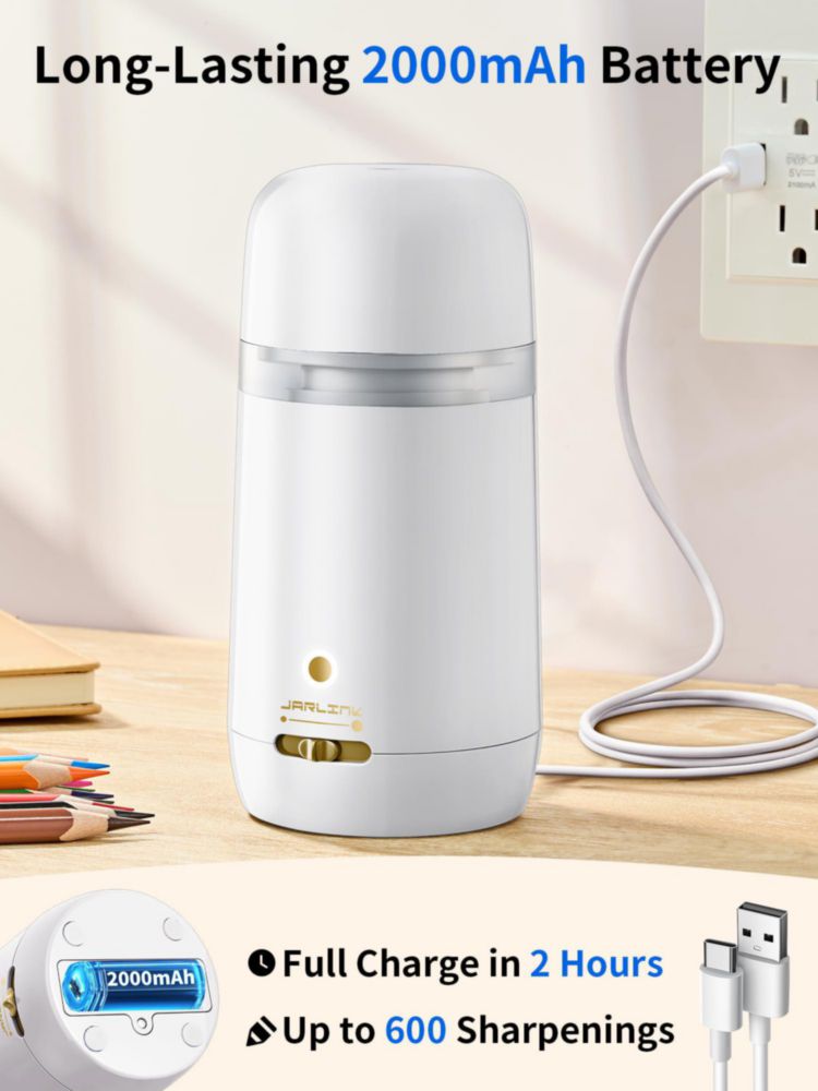 Sacapuntas JARLINK Recargable Automático