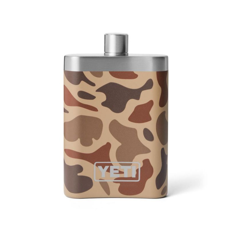 Frasco YETI 200 ml 7 onzas con forma de embudo para humedales camuflaje