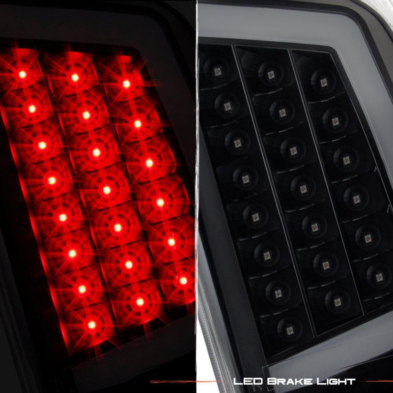 Luces traseras AKKON para Toyota Tacoma 2016‑2022 Negro ahumado
