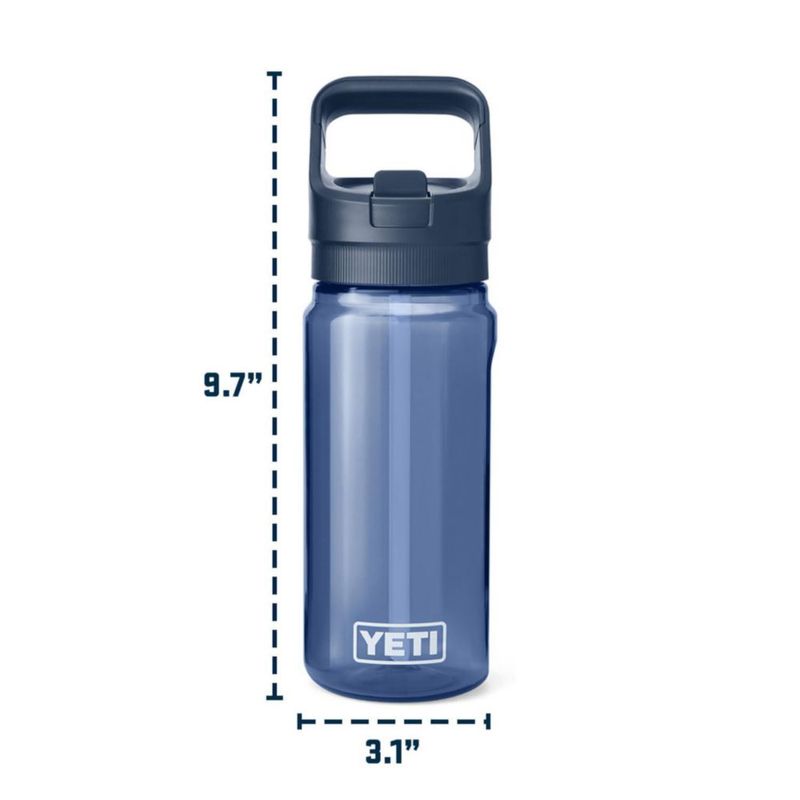 Botella de agua Yeti Yonder 600 ml/20 oz con tapa de pajita Big Wave Blue