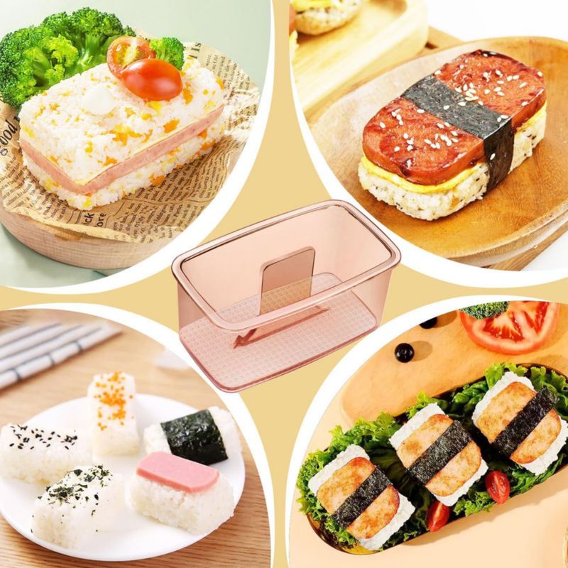 Kit de moldes YONGJUNG 2 unidades + Cortador para Musubi (Champán)