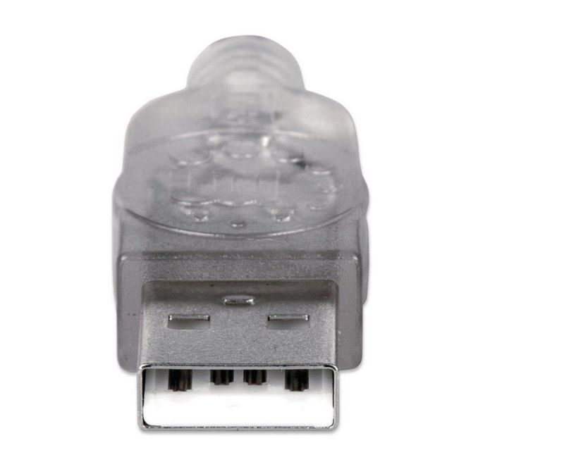 Cable USB MANHATTAN A macho/B macho de 3 m alta velocidad