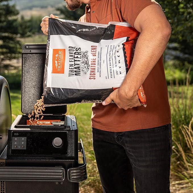 Pellets de madera Traeger Signature Blend 9 kg de madera dura 20 lb