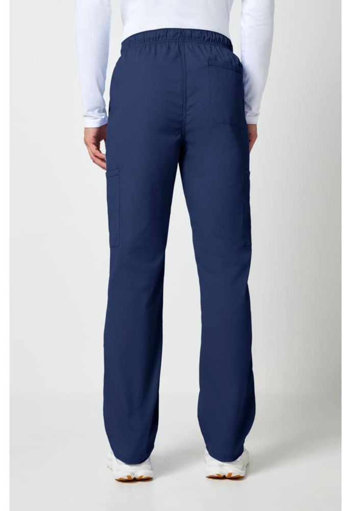 Pantalón de Scrubs Cherokee Navy XL de Pierna Entallada y Cargo