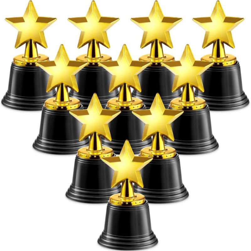 Trofeos Bedwina Estrella Dorada 11 cm - Pack de 12