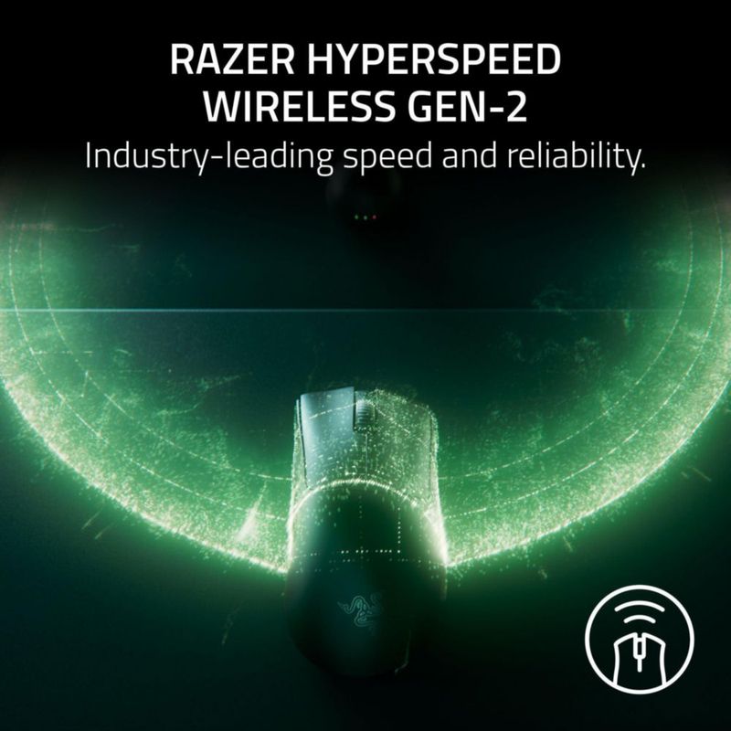 Ratón para juegos Razer DeathAdder V4 Pro Wireless 56 g negro