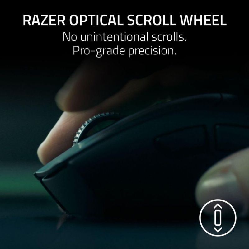 Ratón para juegos Razer DeathAdder V4 Pro Wireless 56 g negro