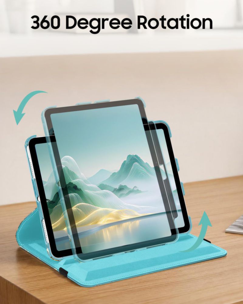 Funda FINTIE para iPad 11"/10.9" giratoria 360°