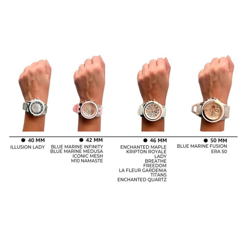 Reloj MULCO Enchanted Maple de cuarzo y acero inoxidable