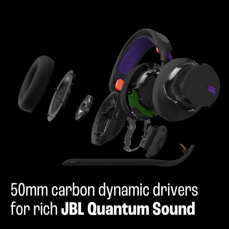 Auriculares JBL Quantum 650X Gaming Inalámbricos Negro