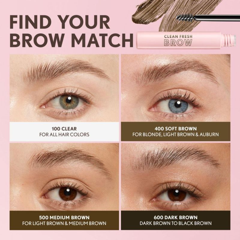 Gel para cejas COVERGIRL 600 Marrón Oscuro 5 g Vegano