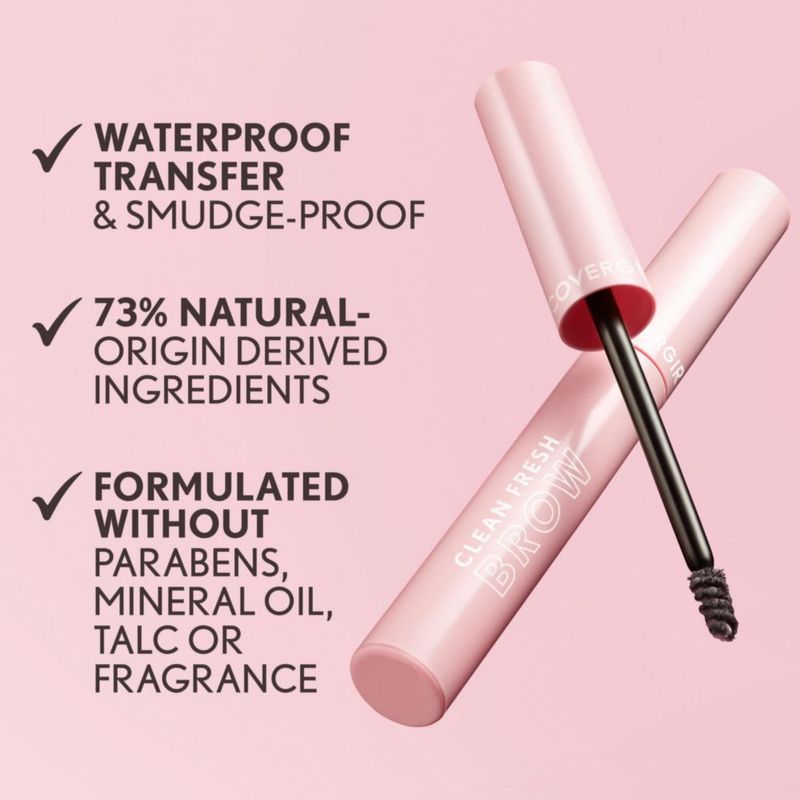 Gel para cejas COVERGIRL 600 Marrón Oscuro 5 g Vegano