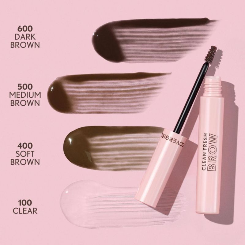 Gel para cejas COVERGIRL 600 Marrón Oscuro 5 g Vegano