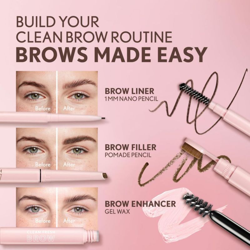 Gel para cejas COVERGIRL 600 Marrón Oscuro 5 g Vegano