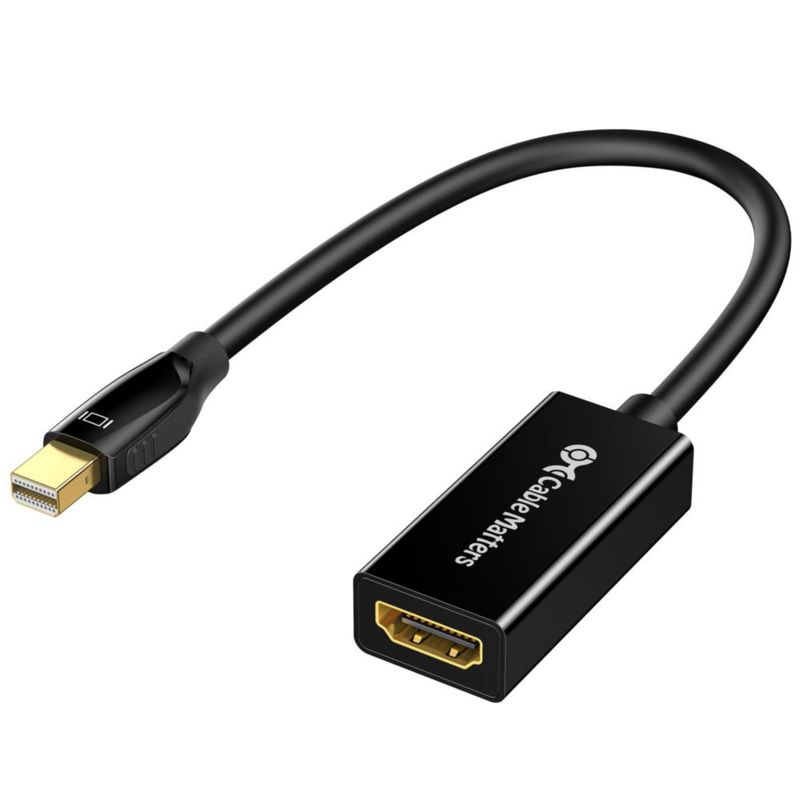 Adaptador Mini DP a HDMI Cable Matters Negro