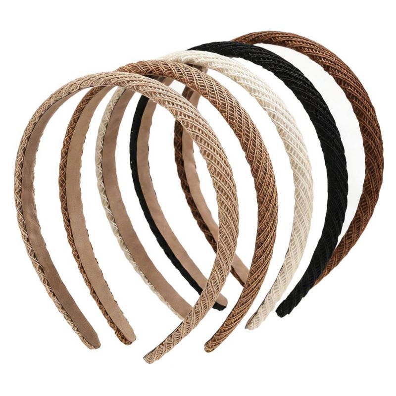 Diademas finas Lahnie - Pack de 5 colores neutros