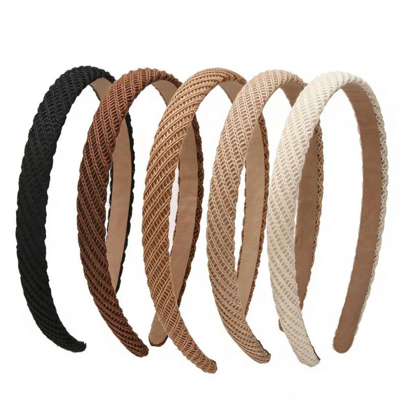 Diademas finas Lahnie - Pack de 5 colores neutros
