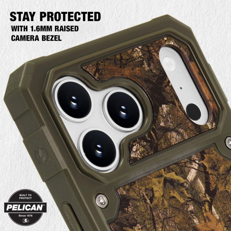 Funda Pelican para iPhone 18 Pro Max Hunter Camo