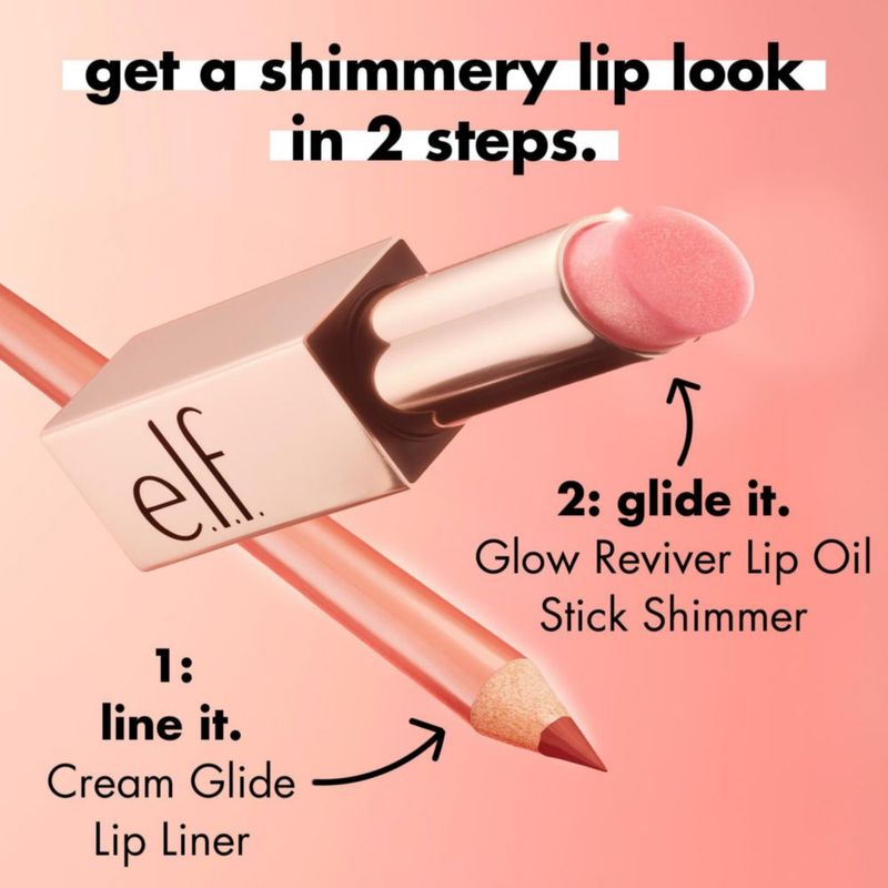 Aceite labial e.l.f. Glow Reviver Vanilla Vice