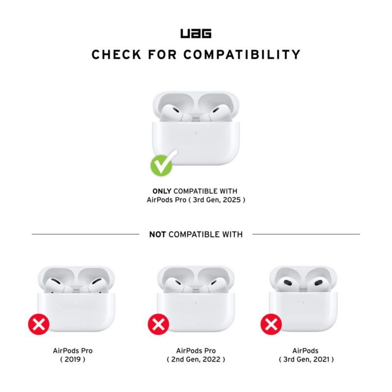 Funda para AirPods URBAN ARMOR GEAR Monarch 3ª Gen 2025
