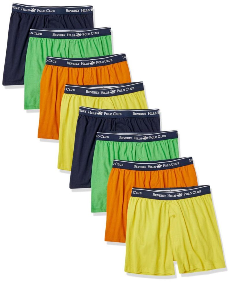 Boxer Beverly Hills Polo Club talla grande – Pack de 8
