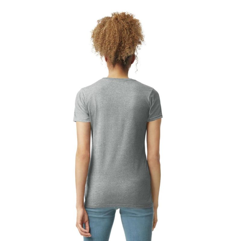 Camiseta Gildan G64000L Gris Deportivo Pack de 2 Talla Grande