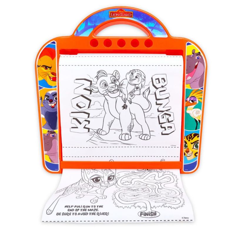 Set de Actividades con Escritorio de Regazo Disney Lion Guard y Estuche