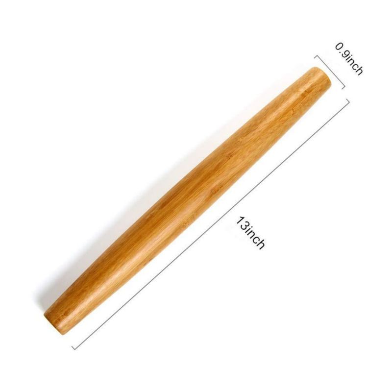 Rodillo Honglida de bambú 33 cm para repostería