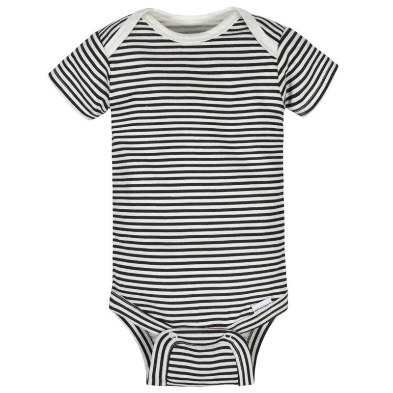 Body Gerber Baby Boy de manga corta paquete de 8 unidades 12 meses azul