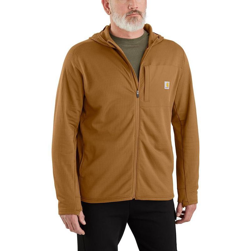 Camiseta con capucha Carhartt talla M color Carhartt Brown
