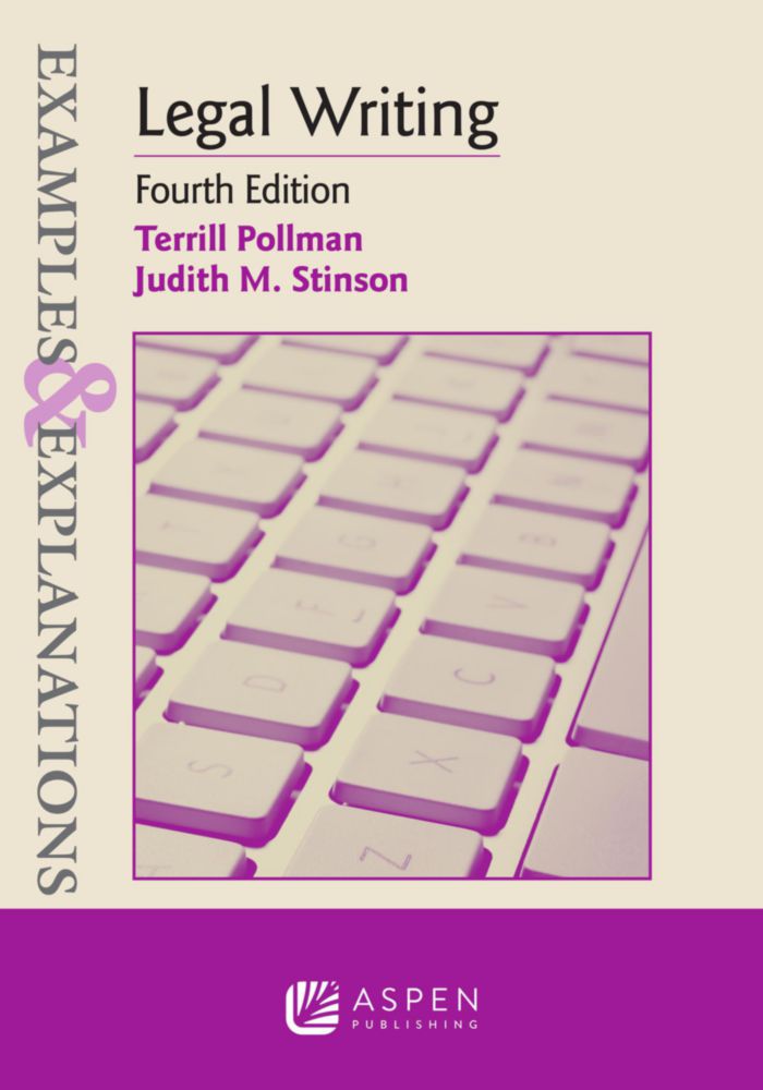 Libro Aspen Publishers: Ejemplos y Explicaciones para la Redacción Jurídica