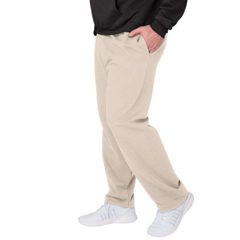 PANTALONES Hanes 77 cm Borde Abierto EcoSmart Felpa