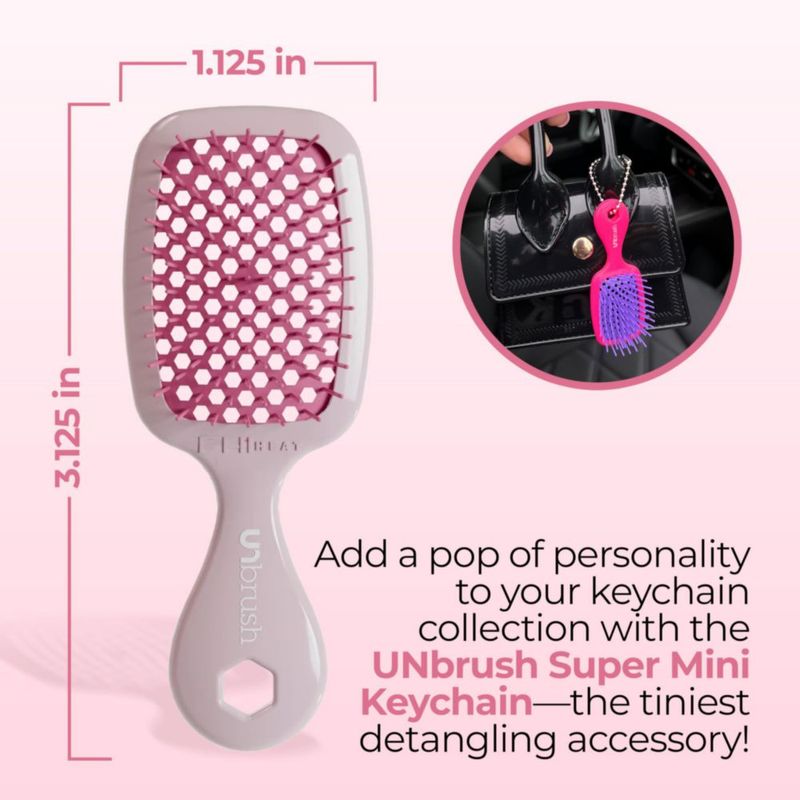 Cepillo de Pelo FHI Heat UNbrush Llavero Colgante