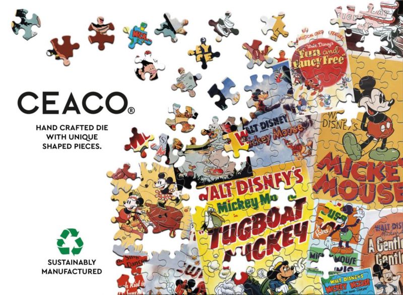 Rompecabezas CEACO Disney Vintage Mickey Mouse 1000 piezas