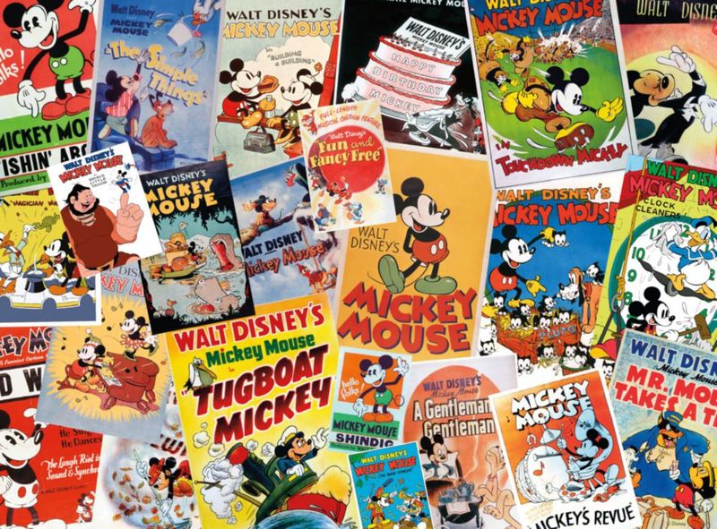 Rompecabezas CEACO Disney Vintage Mickey Mouse 1000 piezas