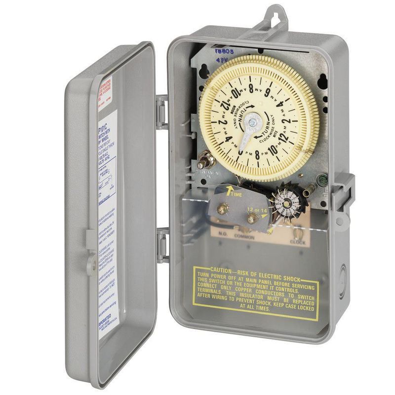 Temporizador Intermatic 125 V 15 A SPST 14 Días con Función de Salto