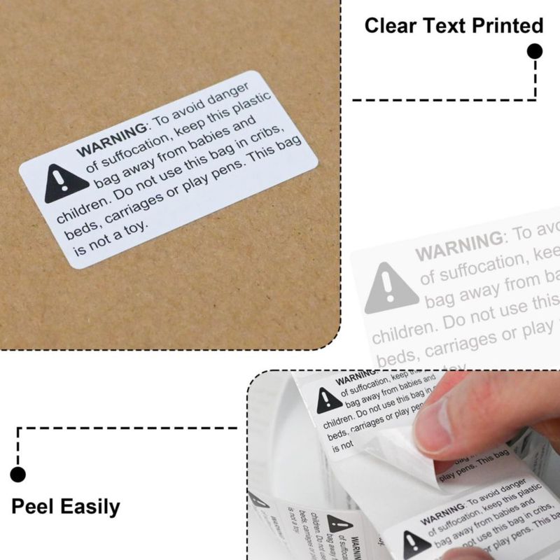 Etiquetas LLIKED 5 cm x 25 cm 1000/rollo