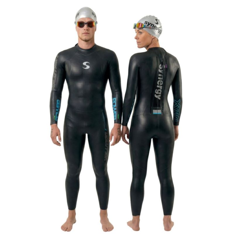 Traje de neopreno Synergy Volution 3/2 mm de manga completa negro