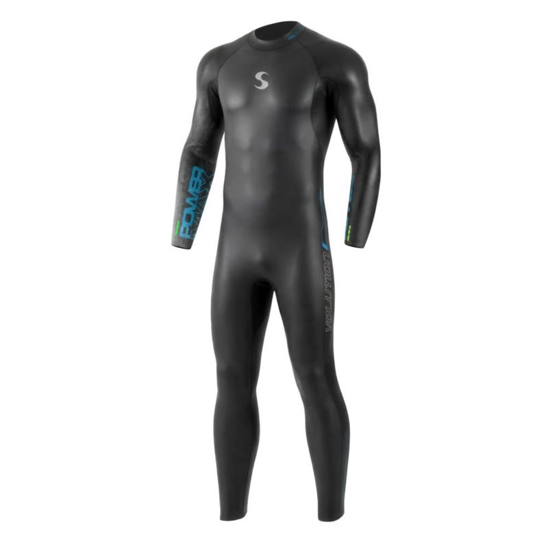 Traje de neopreno Synergy Volution 3/2 mm de manga completa negro