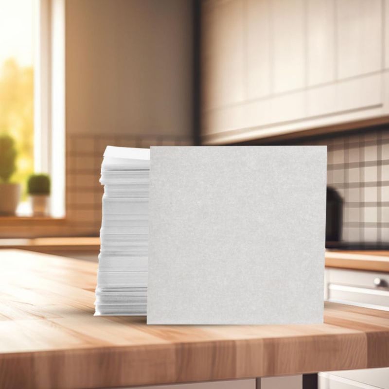 Papel de hornear Brightbay 10 cm blanco 1000 hojas