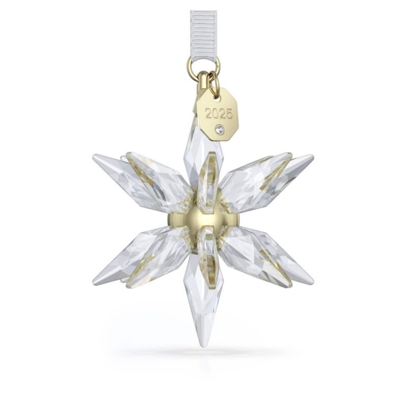 Adorno Swarovski 2025 6 cm 3D Estrella de Cristal